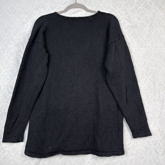 Vtg Ugly Christmas Sweater Womens Small 3D Tree Fireplace Dog Bear Gifts Holiday - Picture 8 of 13